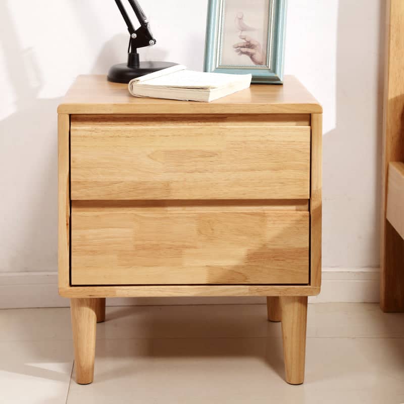 Simple wooden chest of drawers