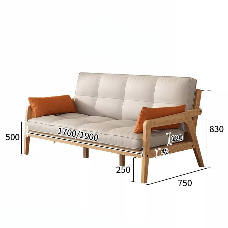 Wooden sofa bed 