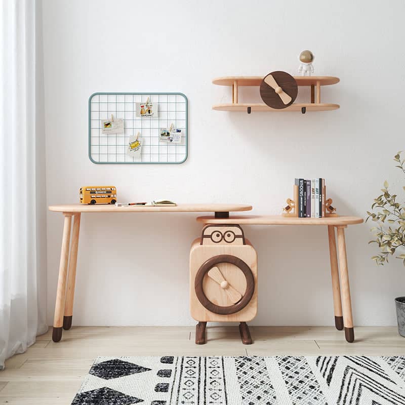 Expandable cardboard desk