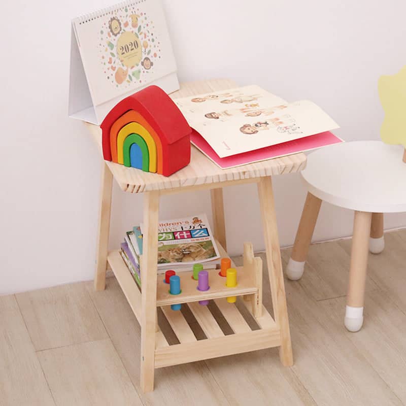 Wooden children's desk