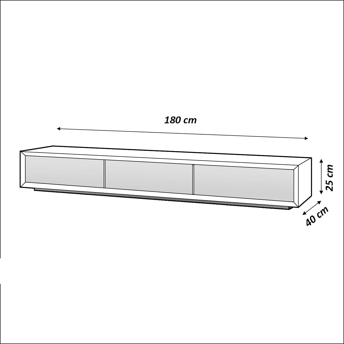 MDF TV table