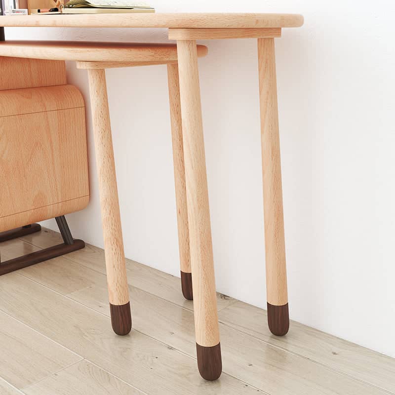 Expandable cardboard desk