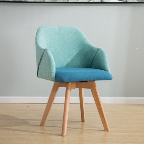 Modern comfortable fabric chair