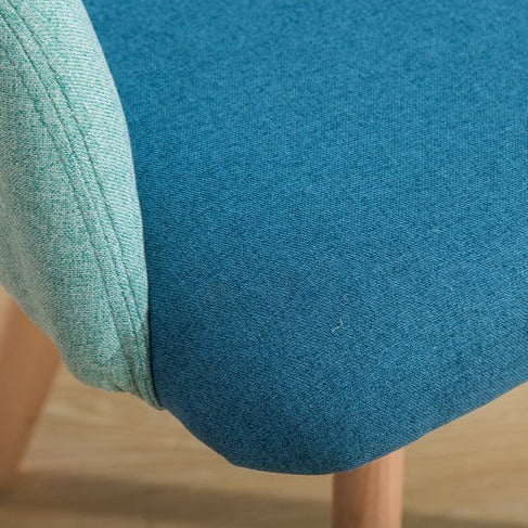 Modern comfortable fabric chair