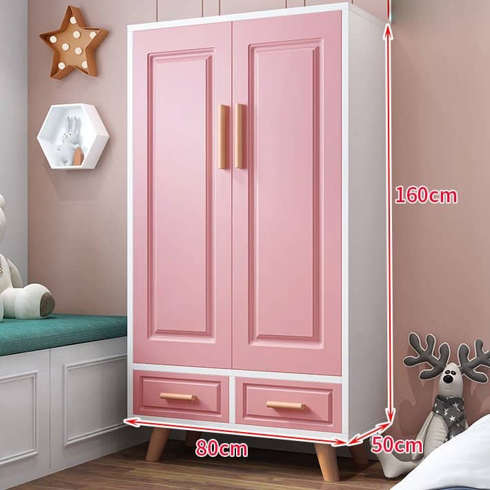 Two-tone wardrobe for children 