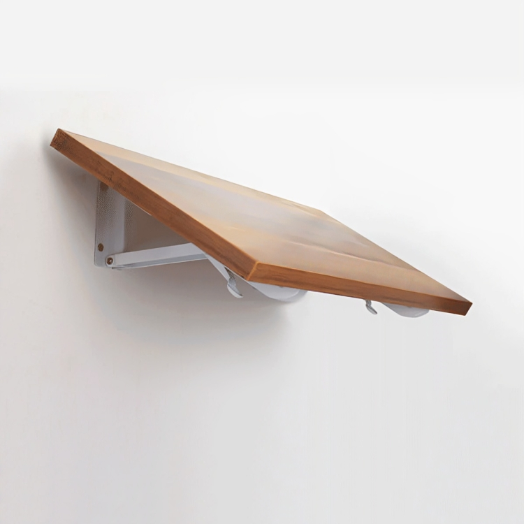 Simple design wooden shelf