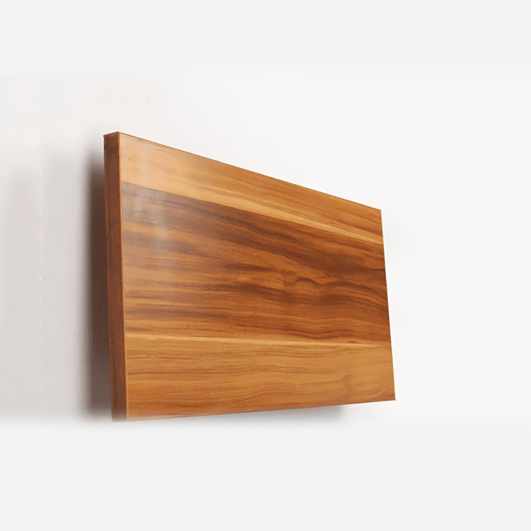 Simple design wooden shelf