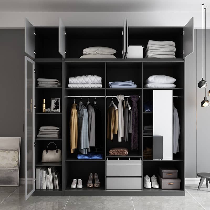 Elegantly designed wardrobe