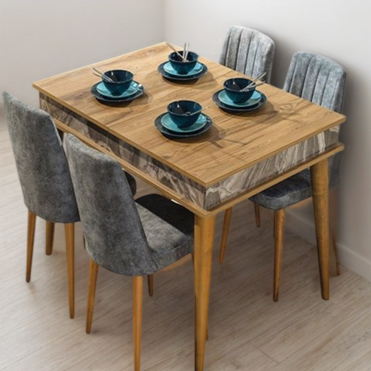 Dining table with 4 chairs