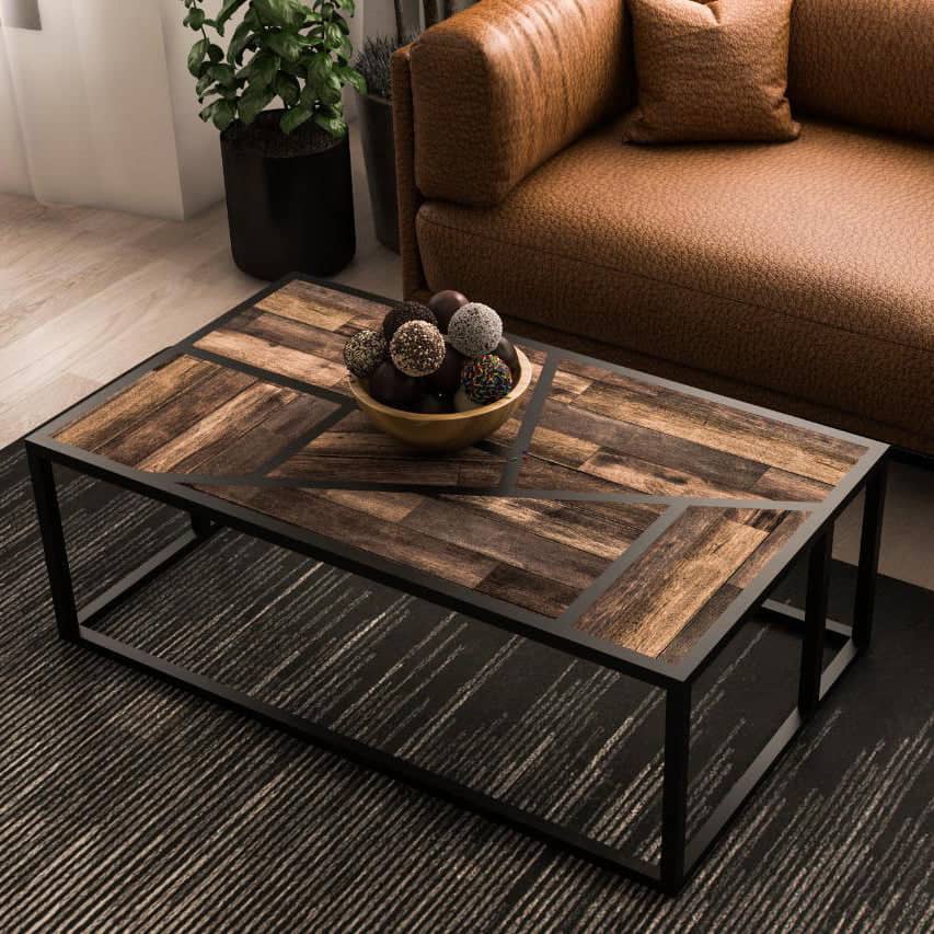 Simple and luxurious coffee table