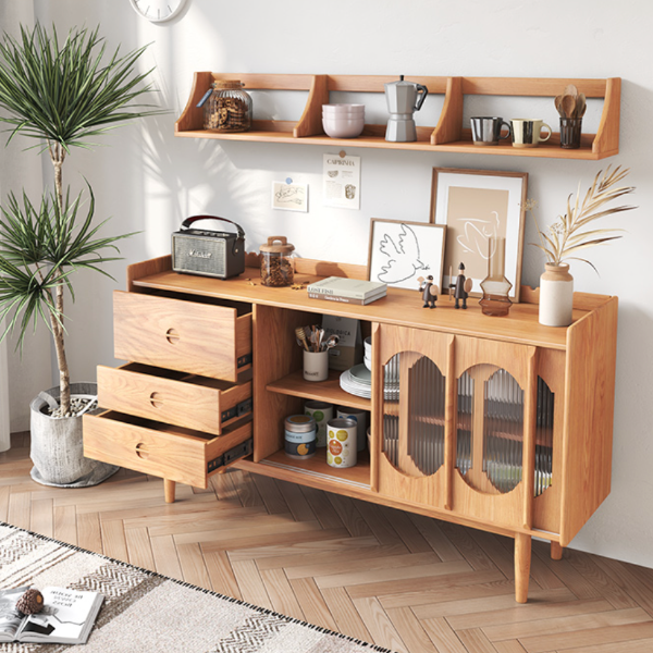 Modern wooden buffet 