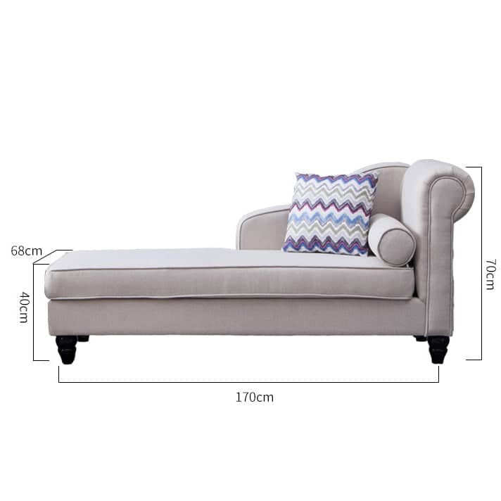 Elegant design chaise longue