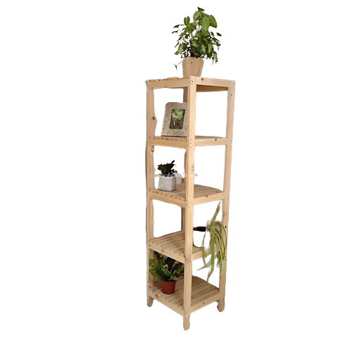 Wooden Shelving Unit