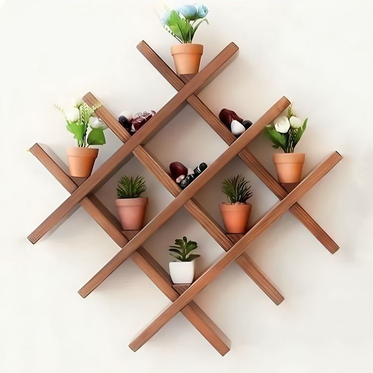 Modern Design Hanging Shelving Unit