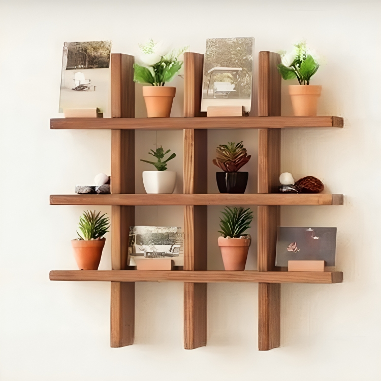 Modern Design Hanging Shelving Unit