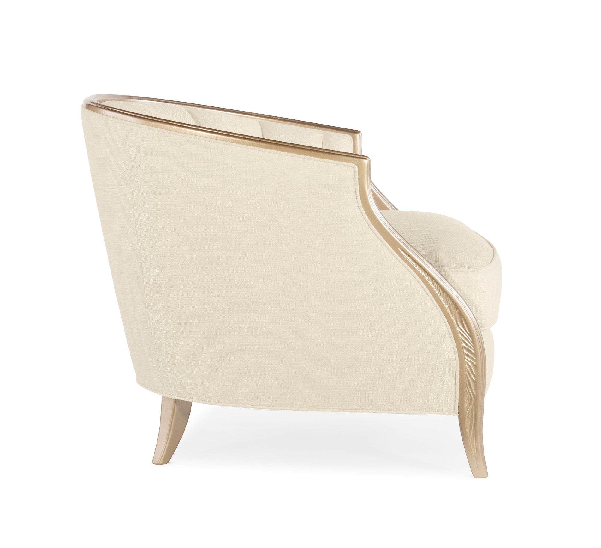 Elegant exposed frame chair