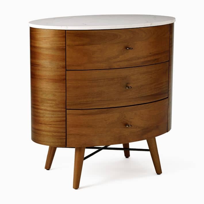 Modern design nightstand