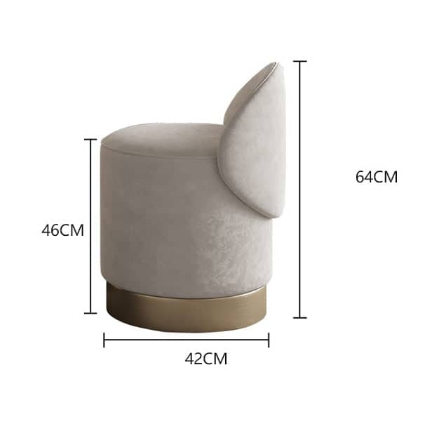 Modern pouf seat