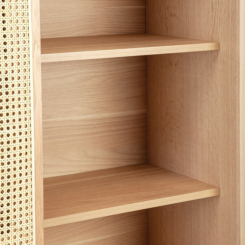 Rattan Shelf Kitchen Cabinet