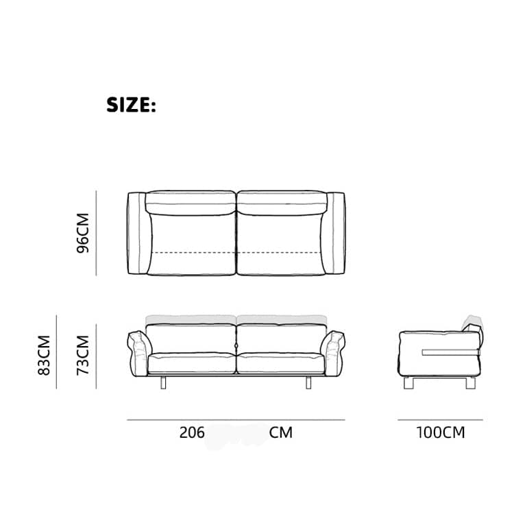 Modern style sofa