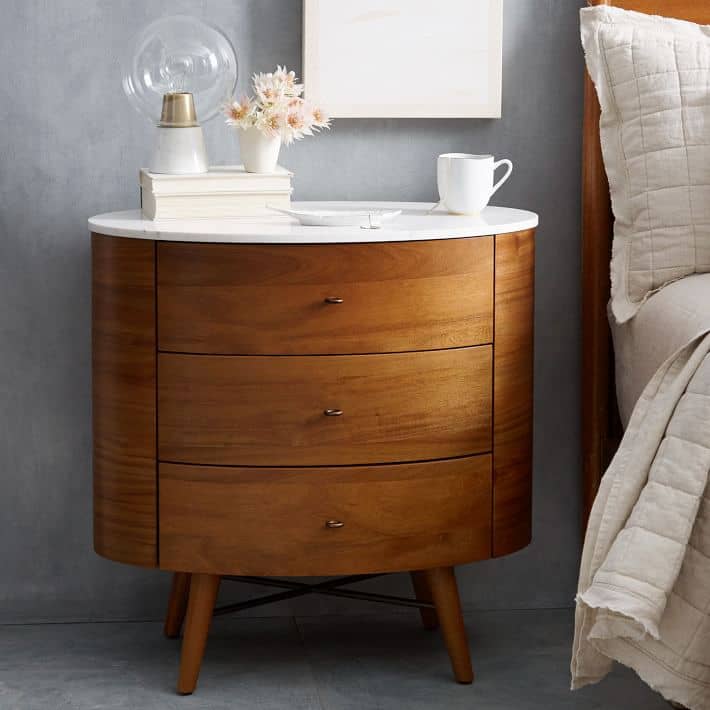 Modern design nightstand