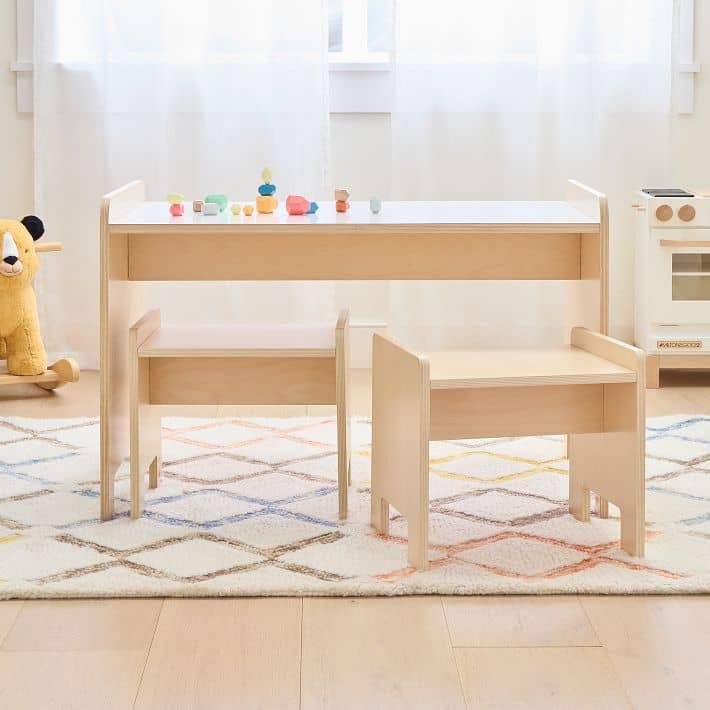 Children's play desk