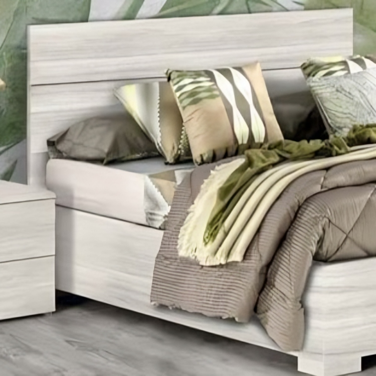 Modern wooden bed