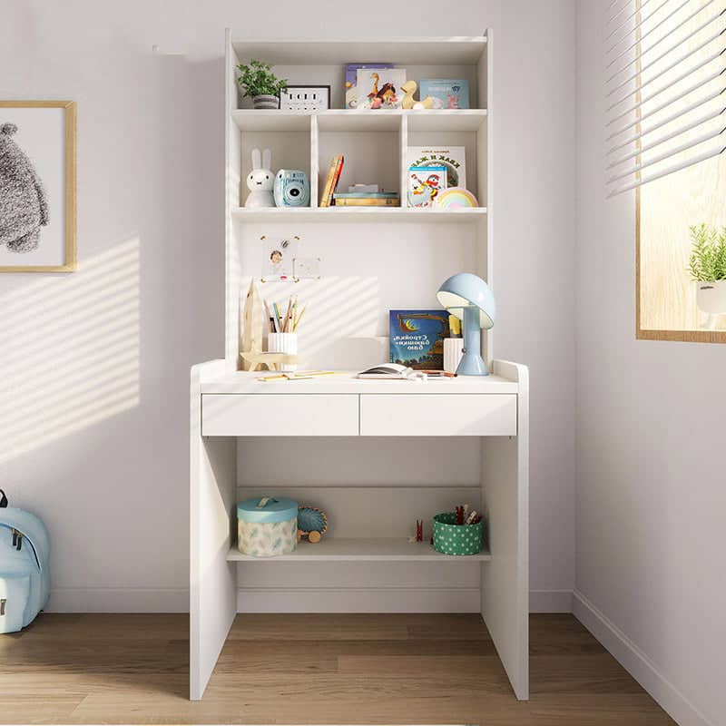 Kids desk with storage