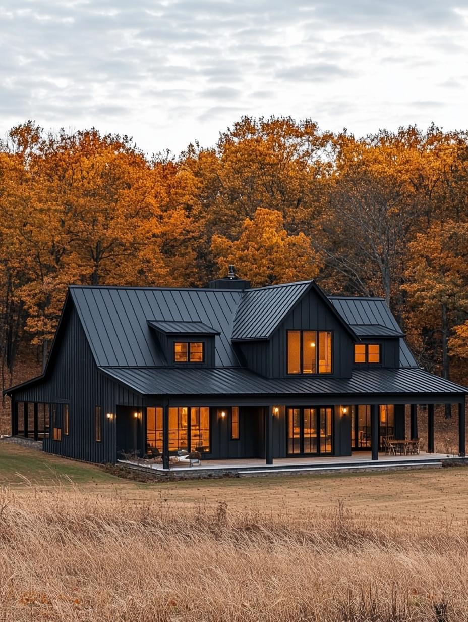 Unique wooden cabin