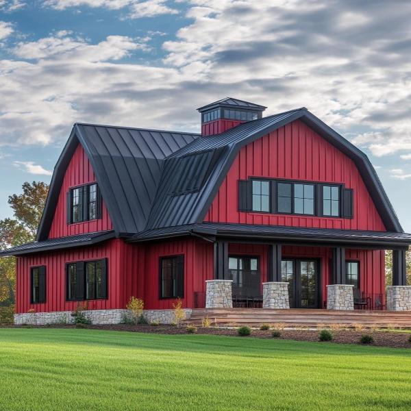 European rustic log cabin