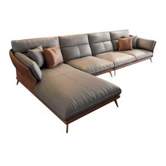 Corner sofa with distinctive design