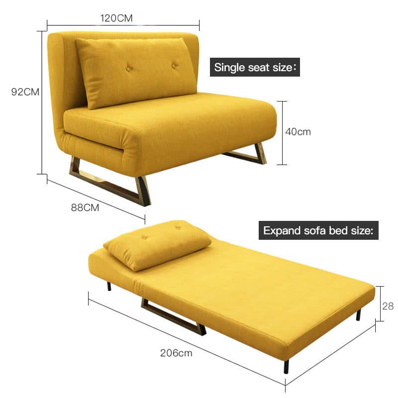 Distinctive sofa bed