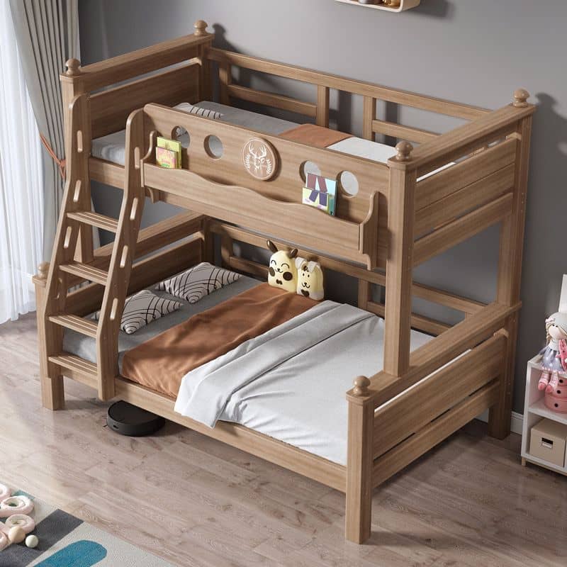 Double baby bed