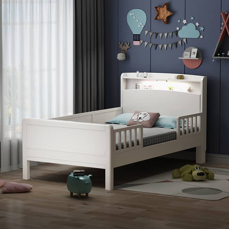 Wooden baby bed