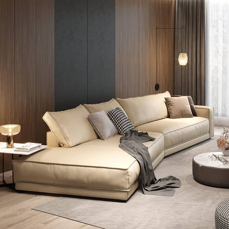 Elegant corner sofa