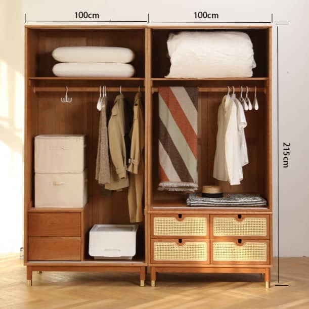 Rustic design wardrobe