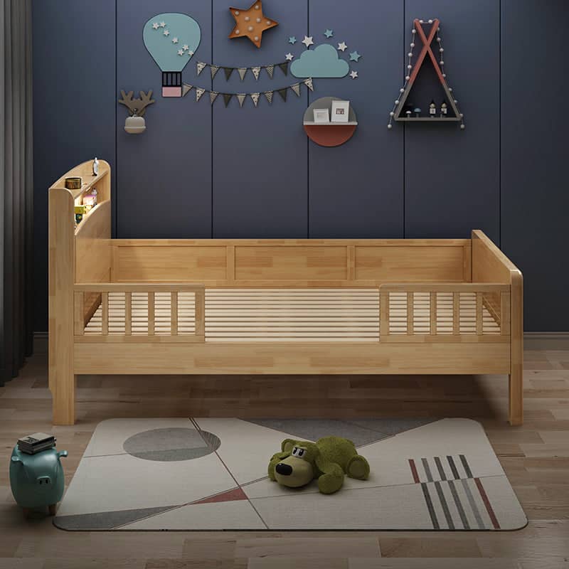 Wooden baby bed