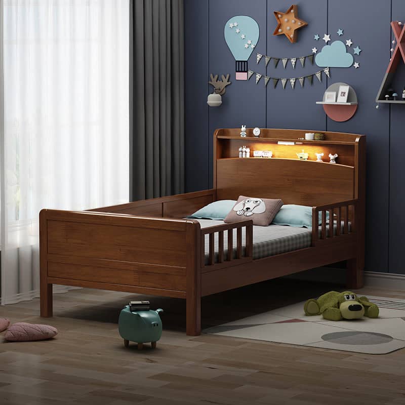 Wooden baby bed