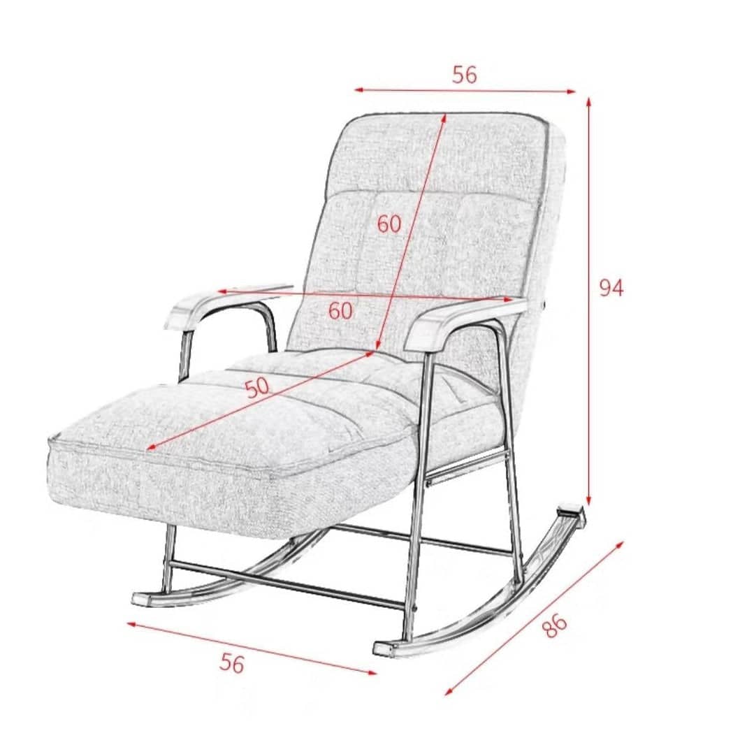 Lazy rocking chair for relaxation 