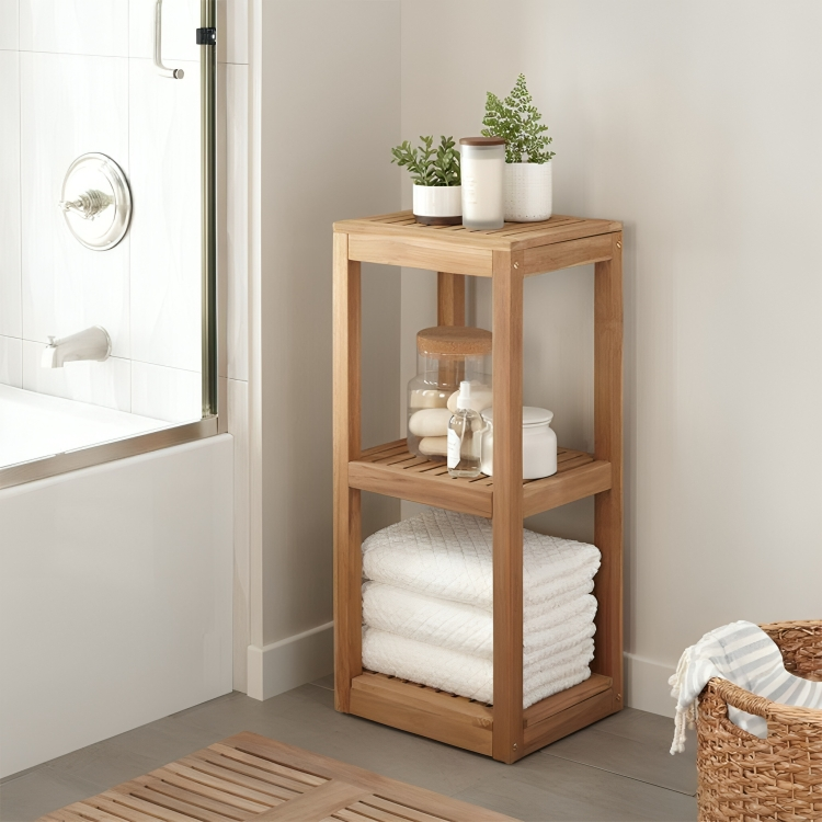 Wooden Shelving Unit