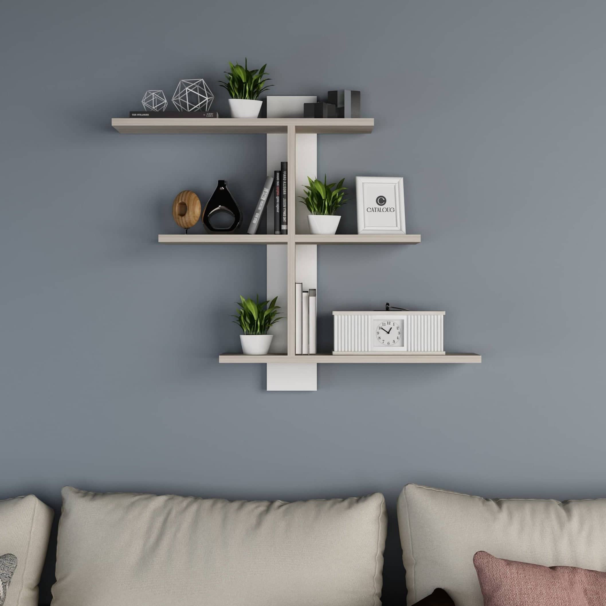 Elegant design shelving unit