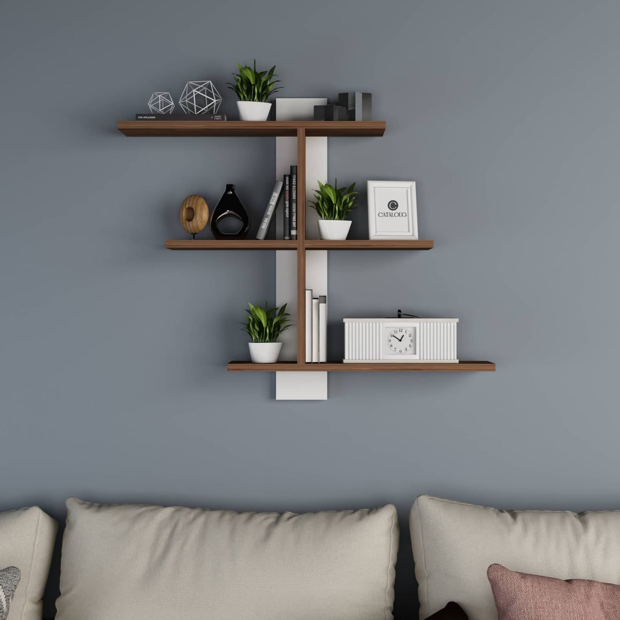 Elegant design shelving unit