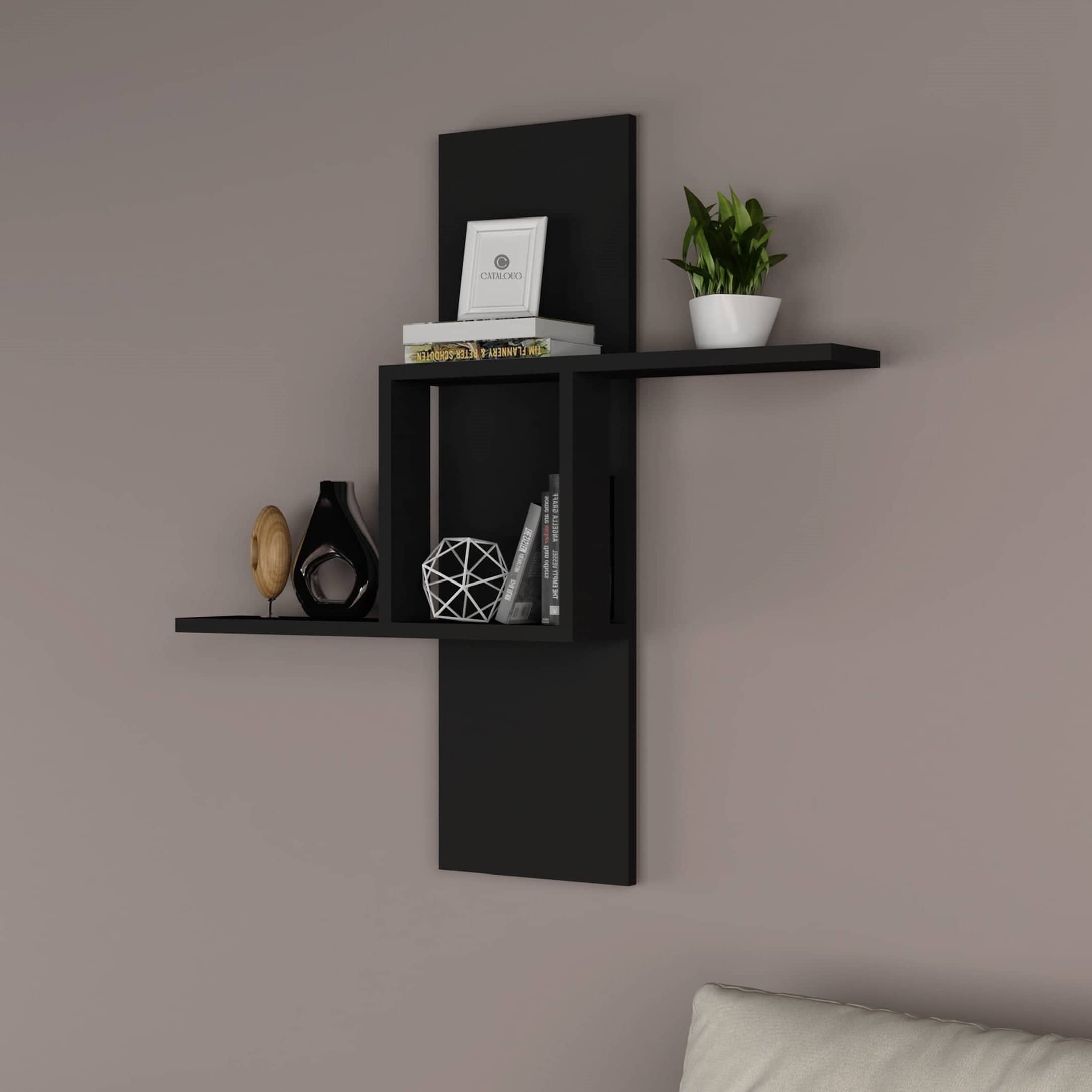 Modern wall shelf