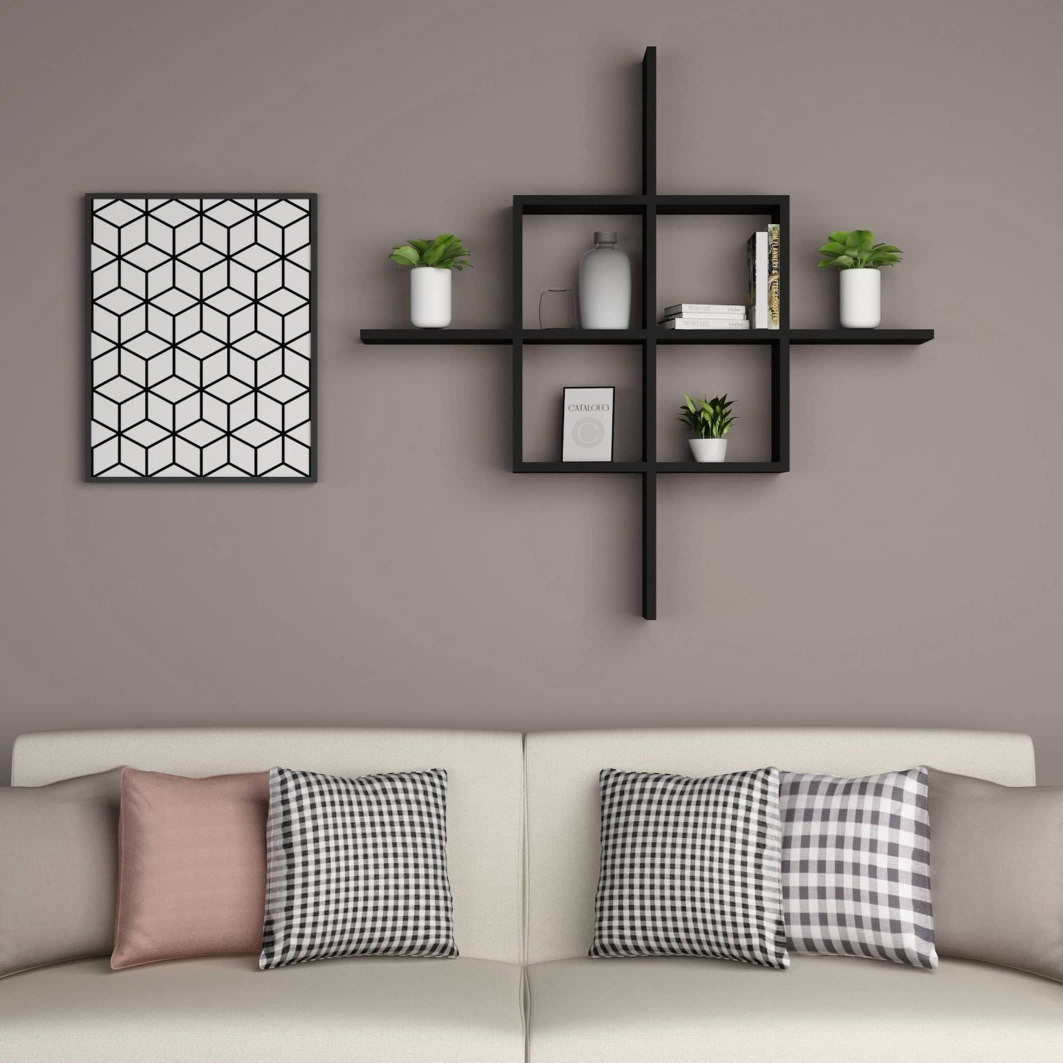 Square Shelving Unit