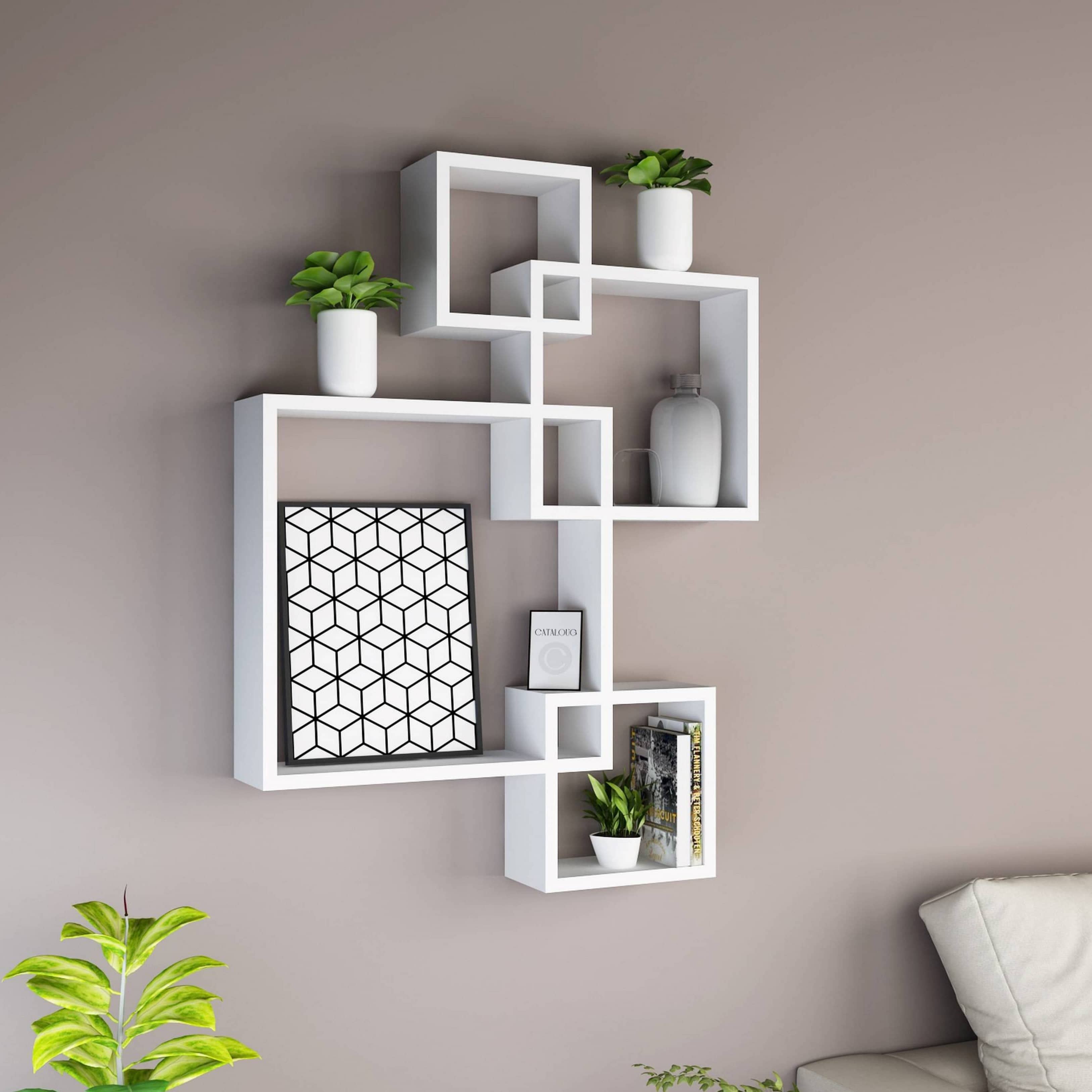 Modern wall shelf