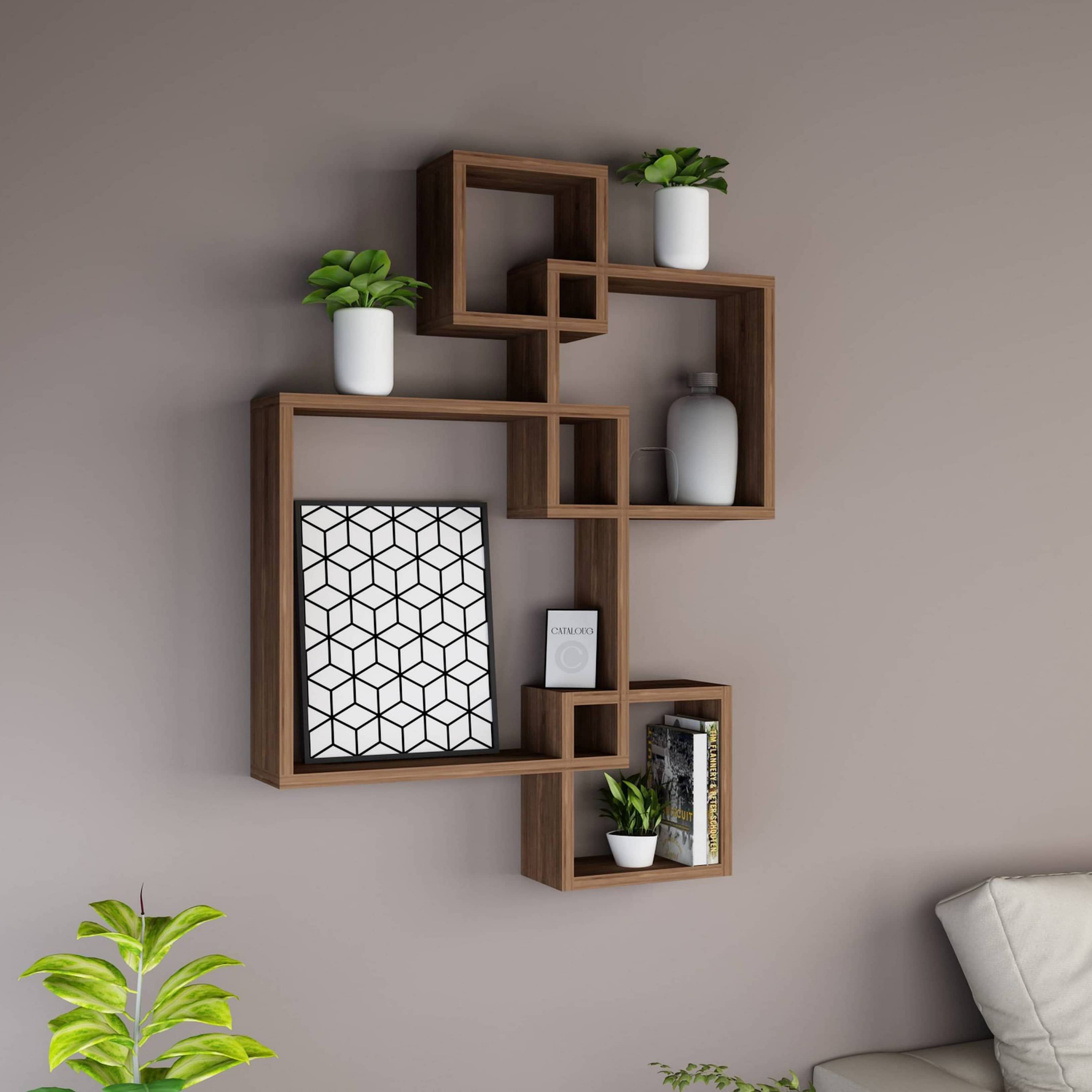 Modern wall shelf