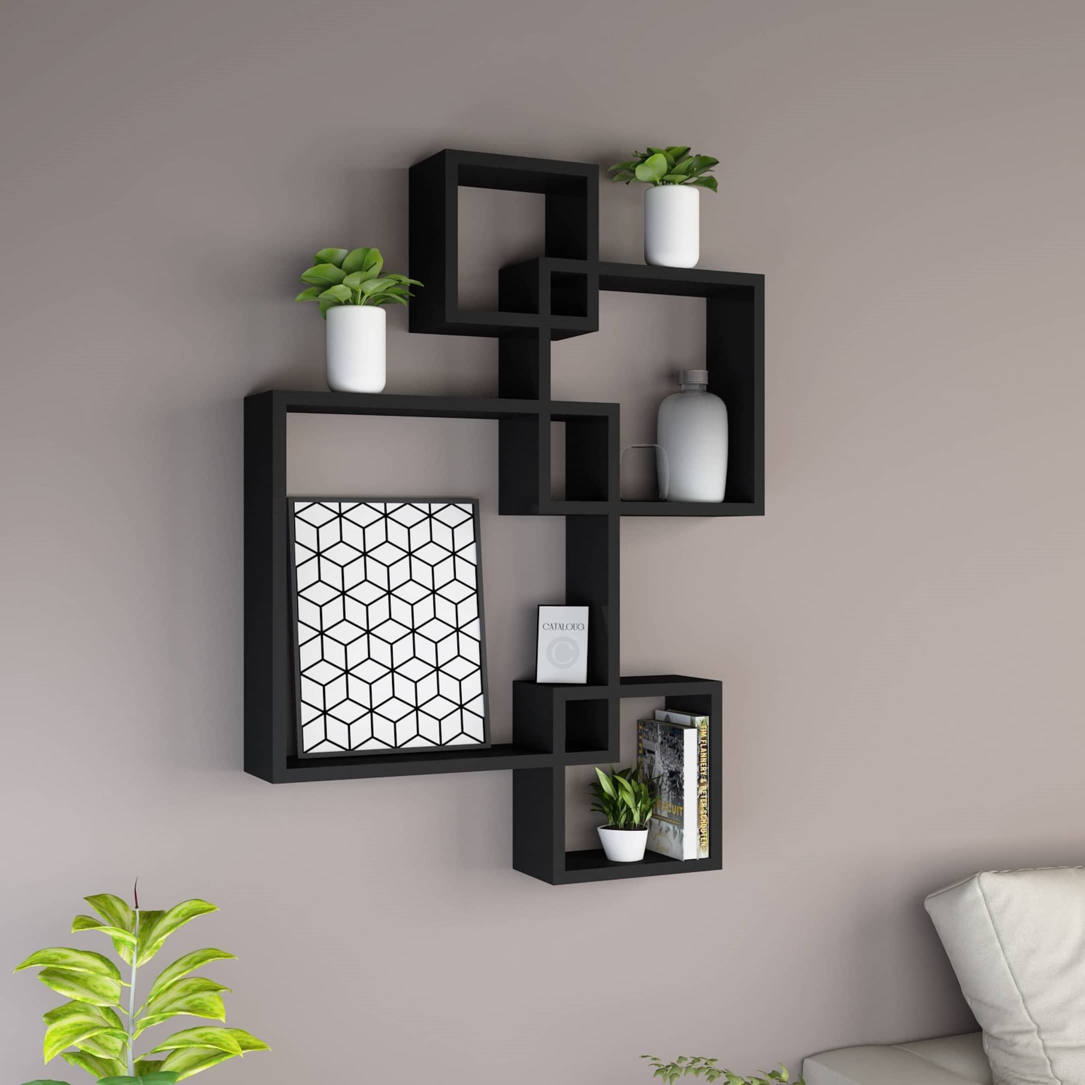 Modern wall shelf