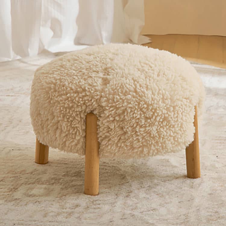 Modern pouf chair