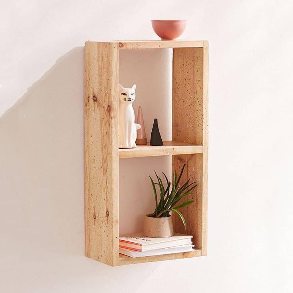 Simple design wall shelf