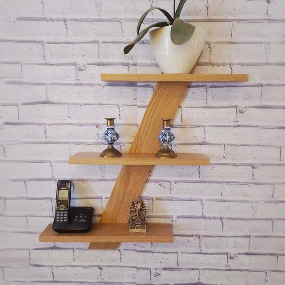 Simple design wall shelf